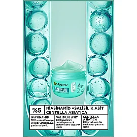 Garnier Salisilik Fresh & Matte - Sivilce Karşıtı Nemlendirici Sorbe Yüz Kremi 85ml - 3