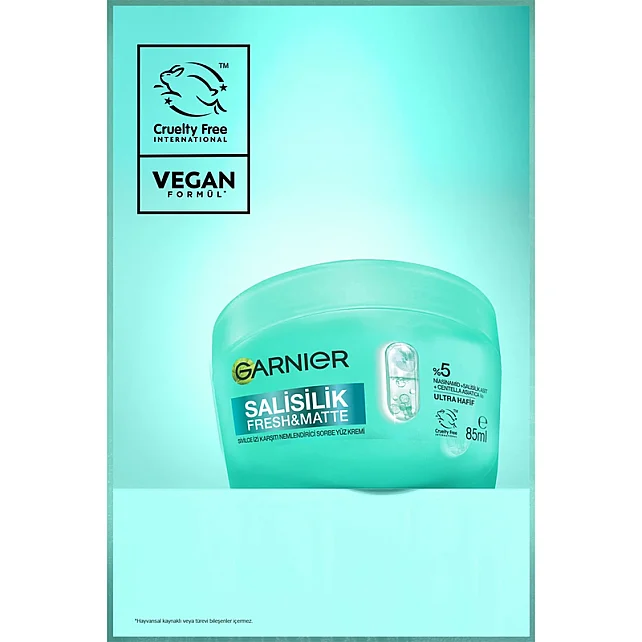 Garnier Salisilik Fresh & Matte - Sivilce Karşıtı Nemlendirici Sorbe Yüz Kremi 85ml - 7