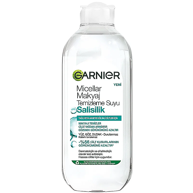 Garnier Salisilik Micellar Makyaj Temizleme Suyu 400ml - 1