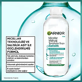 Garnier Salisilik Micellar Makyaj Temizleme Suyu 400ml - 2