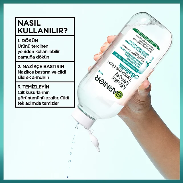 Garnier Salisilik Micellar Makyaj Temizleme Suyu 400ml - 4