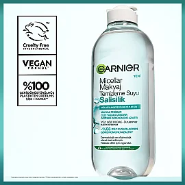 Garnier Salisilik Micellar Makyaj Temizleme Suyu 400ml - 7