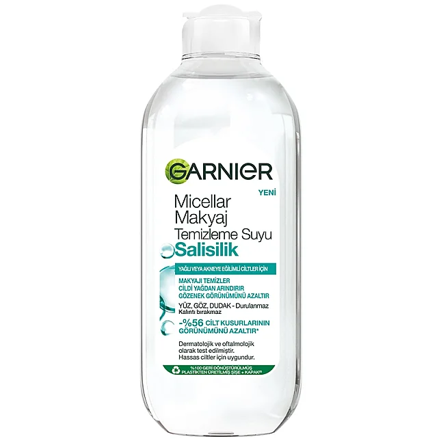 Garnier Salisilik Micellar Makyaj Temizleme Suyu 400ml - 1