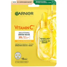 Garnier Taze Karışım C Vitamini Kağıt Yüz Maskesi 28g - Garnier