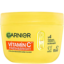 Garnier Vitamin C Fresh & Bright - Aydınlatıcı Etkili Nemlendirici Yüz Kremi 85ml - Garnier