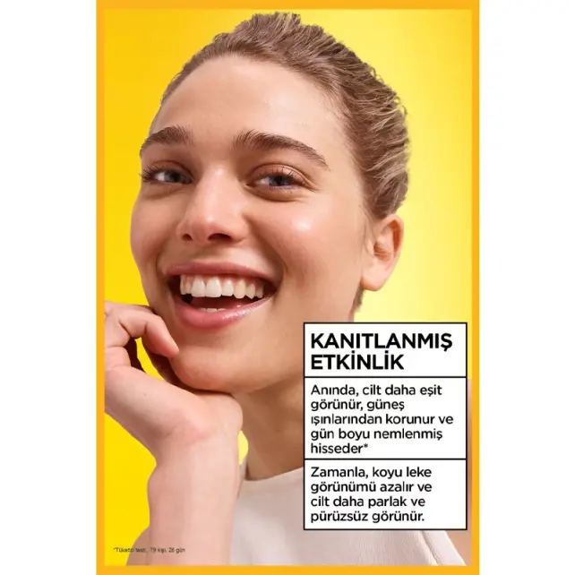 Garnier Vitamin C Wonder Tint SPF 50 + 3 Etki 1 Arada Renkli Nemlendirici Orta Ton 40ml - 5