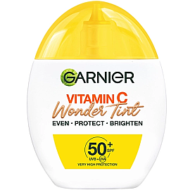 Garnier Vitamin C Wonder Tint SPF 50 + 3 Etki 1 Arada Renkli Nemlendirici Orta Ton 40ml - Garnier