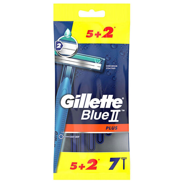 Gillette Blue 2 Plus Kullan At Tıraş Bıçağı 7'li - 1