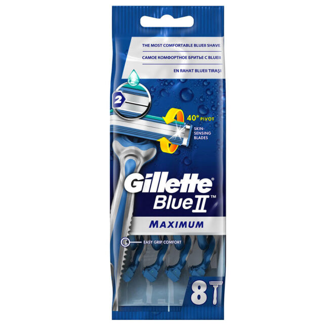 Gillette Blue2 Maximum Kullan At Tıraş Bıçağı 8'li - 1