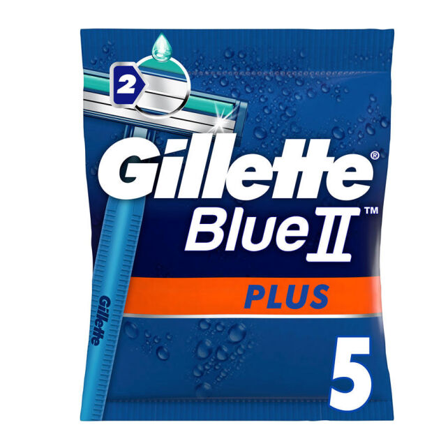 Gillette Blue2 Plus Kullan At Tıraş Bıçağı 5'li - 1