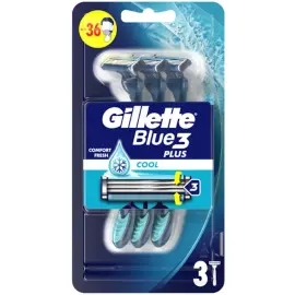 Gillette Blue3 Cool Kullan At Tıraş Bıçağı 3'lü - Gillette