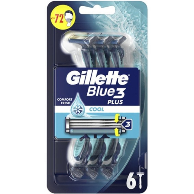 Gillette Blue3 Cool Kullan At Tıraş Bıçağı 6'lı - 1