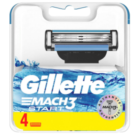 Gillette Mach3 Start Yedek Tıraş Bıçağı 4'lü - Gillette