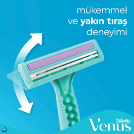 Gillette Simply Venus 2 - Kullan At Kadın Tıraş Bıcağı 1 Adet - 4