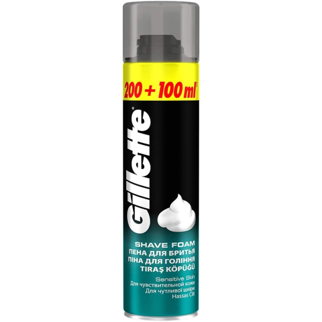 Gillette Spuma De Ras Shave Foam - Tıraş Köpüğü 300ml - 1