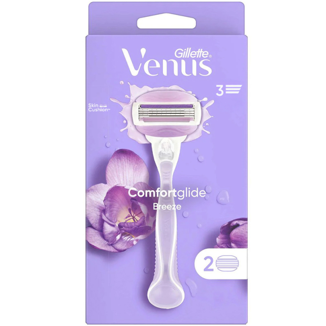Gillette Venus Breeze - Kadın Tıraş Makinesi Yedekli - 1