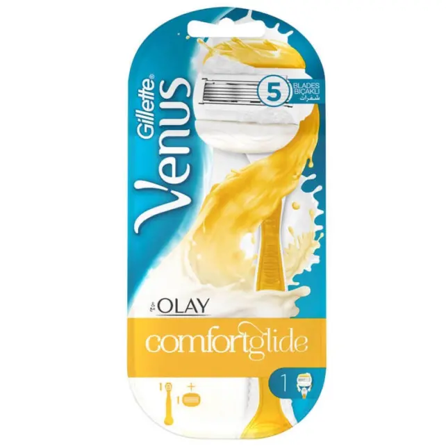 Gillette Venus Comfortglide Olay - Kadın Tıraş Makinesi - 1