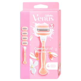 Gillette Venus Comfortglide Spa Breeze Kadın Tıraş Makinesi & 4 Yedek Tıraş Bıçağı - Gillette