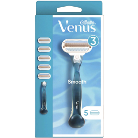 Gillette Venus Smooth - Kadın Tıraş Makinası 5 Adet - Gillette