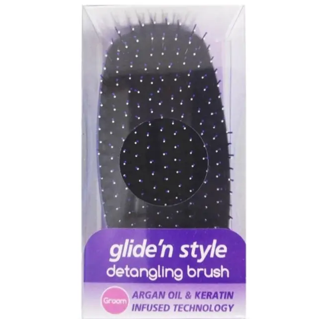 Glide'n Style Argan & Keratin Özlü Saç Açma Fırçası GS-326 - 1