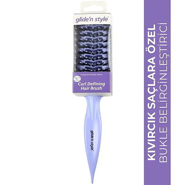 Glide'n Style Curl Defining Hair Brush - Bukle Belirginleştirici Saç Fırçası - 4