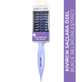 Gliden Style Curl Defining Hair Brush - Bukle Belirginleştirici Saç Fırçası - 4