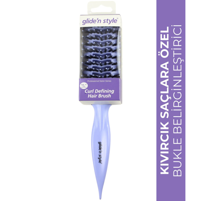 Gliden Style Curl Defining Hair Brush - Bukle Belirginleştirici Saç Fırçası - 4