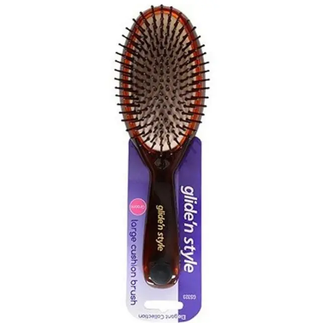 Gliden Style Elegant Large Cushion Brush - Büyük Saç Tarama Fırçası - 1
