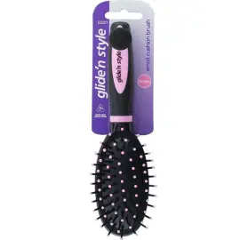 Gliden Style Small Cushion Brush - Küçük Saç Açma Tarama Fırçası GS-221 - Glide'n Style