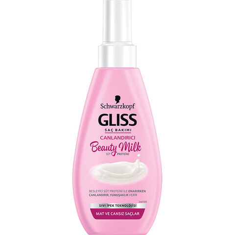 Gliss Beauty Milk - Canlandırıcı Sıvı Saç Kremi 150ml Gliss Beauty Milk - Canlandırıcı Sıvı Saç Kremi 150ml