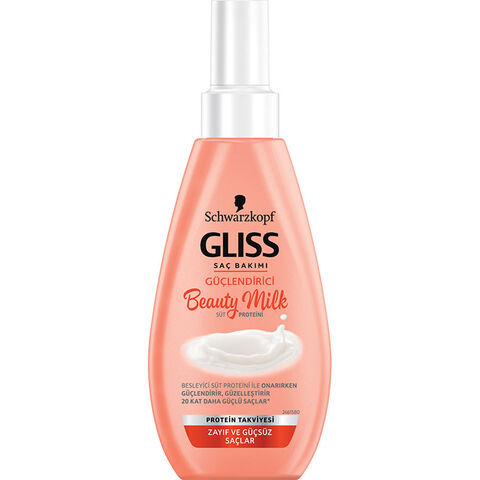 Gliss Beauty Milk - Güçlendirici Sıvı Saç Kremi 150ml Gliss Beauty Milk - Güçlendirici Sıvı Saç Kremi 150ml