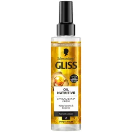 Gliss Oil Nutritive - Sıvı Saç Bakım Kremi 200ml - 1