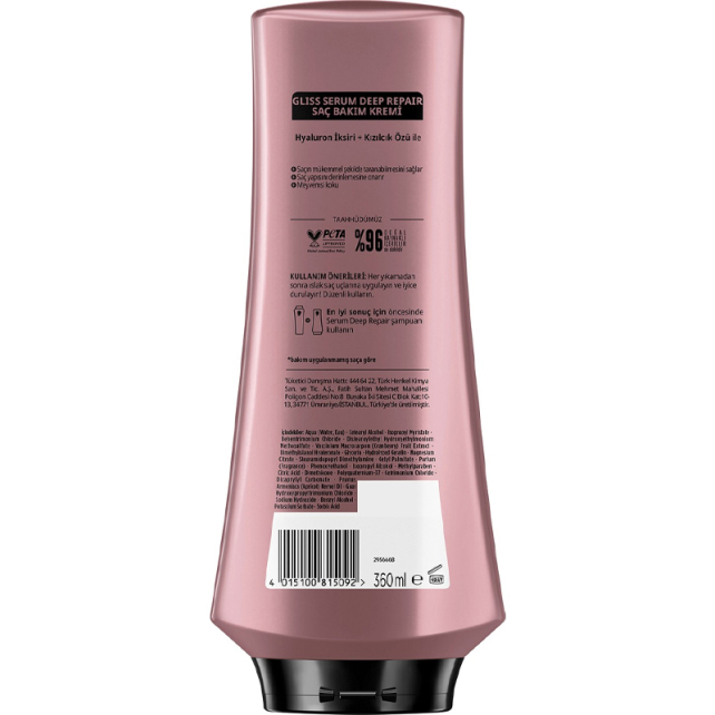 Gliss Serum Deep Repair Saç Bakım Kremi 360ml - 2