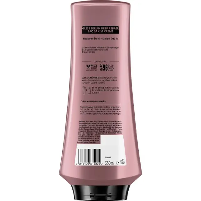 Gliss Serum Deep Repair Saç Bakım Kremi 360ml - 2