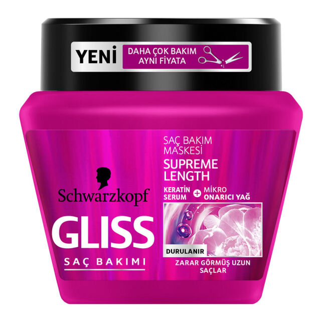 Gliss Supreme Length Sac Bakim Maskesi 300ml