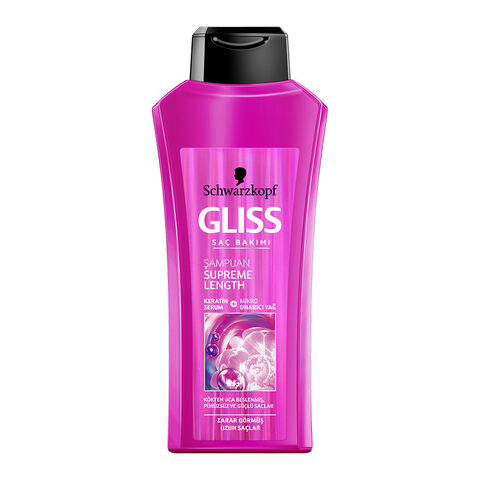Gliss Supreme Length Saç Bakım Şampuanı 525ml Gliss Supreme Length Saç Bakım Şampuanı 525ml