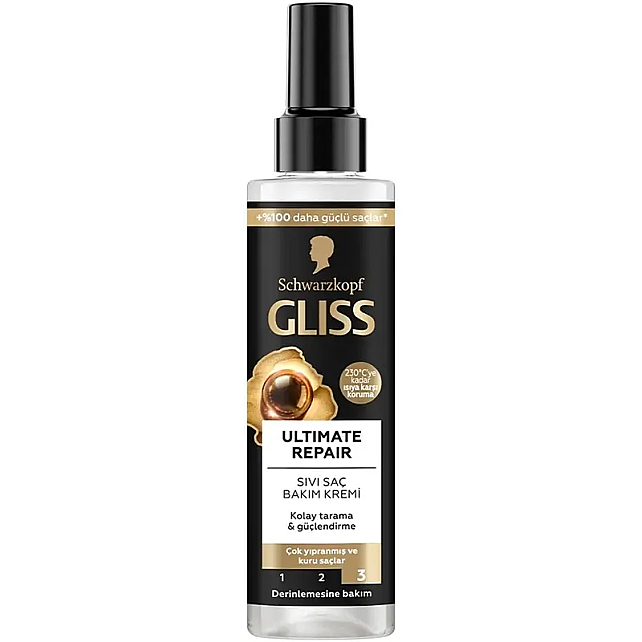 Gliss Ultimate Repair - Sıvı Saç Bakım Kremi 200ml - 1