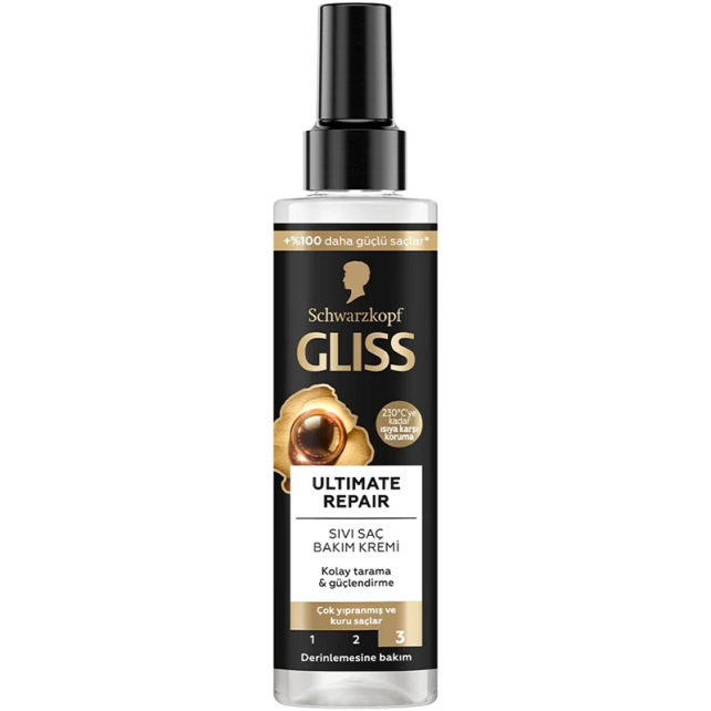 Gliss Ultimate Repair - Sıvı Saç Bakım Kremi 200ml - 1