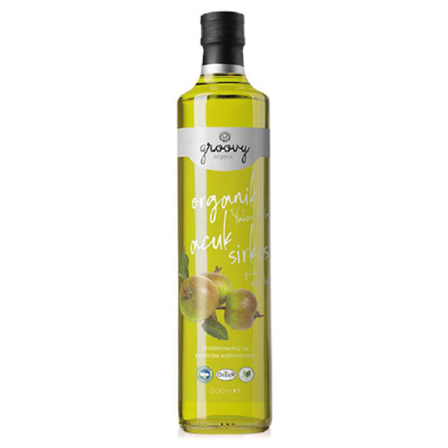 Groovy Organik Acuk Sirkesi 500ml - 1