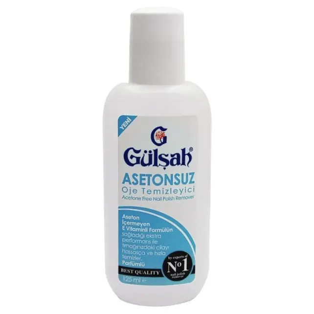 Gülşah Asetonsuz Oje Temizleyici 125ml - 1