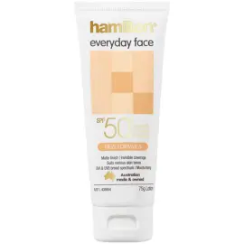 Hamilton Everyday Face Cream SPF50+ Koruyucu Yüz Kremi 75g - 1