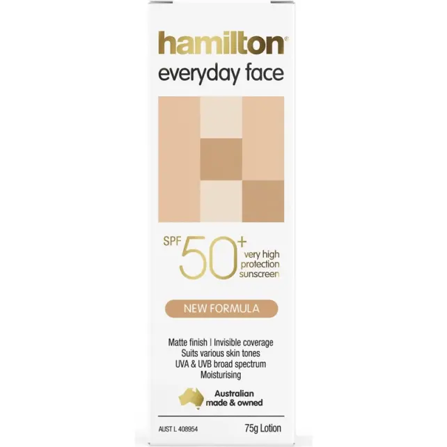 Hamilton Everyday Face Cream SPF50+ Koruyucu Yüz Kremi 75g - 2