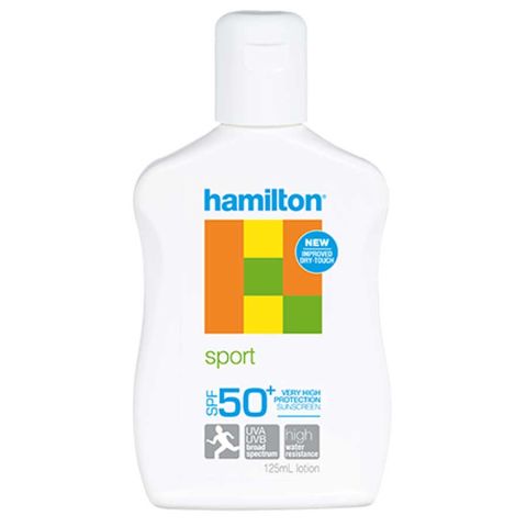 Hamilton Sport Lotion SPF50+ -Güneş Koruyucu Losyon 125ml Hamilton Sport Lotion SPF50+ -Güneş Koruyucu Losyon 125ml