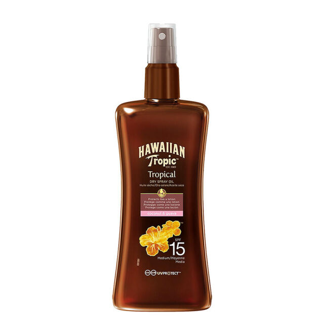 Hawaiian Tropic Tanning Oil SPF 15 - Bronzlaştırıcı Güneş Yağı 200ml - 1