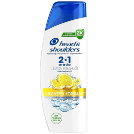 Head & Shoulders Limon Ferahlığı 2'si 1 Arada Saç Şampuanı 330ml - Head&Shoulders