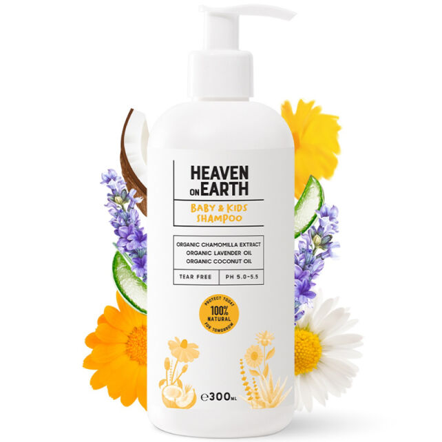 Heaven On Earth Baby & Kids Shampoo - Bebek ve Çocuk Şampuanı 300ml - 1