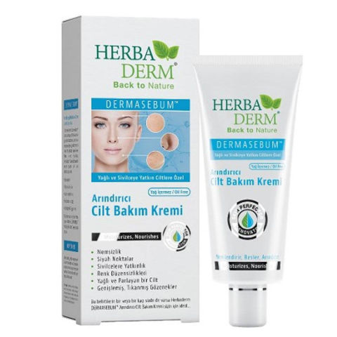 Herba Derm Dermasebum Arındırıcı Cilt Bakım Kremi 60ml Herba Derm Dermasebum Arındırıcı Cilt Bakım Kremi 60ml