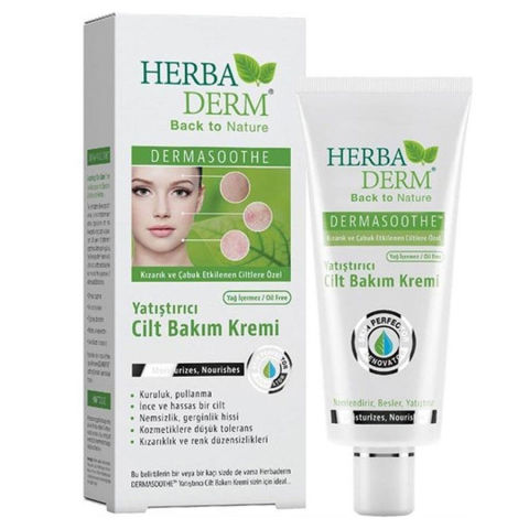 Herba Derm Dermasoothe Yatıştırıcı Cilt Bakım Kremi 60ml Herba Derm Dermasoothe Yatıştırıcı Cilt Bakım Kremi 60ml