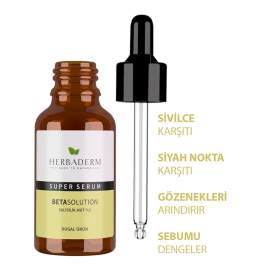 Herbaderm Beta Solution - Arındırıcı Serum 30ml - 3