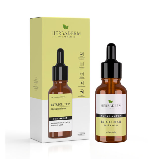 Herbaderm Beta Solution - Arındırıcı Serum 30ml - 2